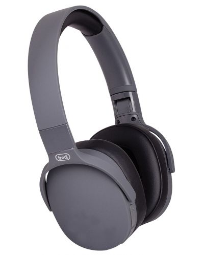 Bežične slušalice s mikrofonom Trevi - DJ 12E45 BT, crno/sive - 2