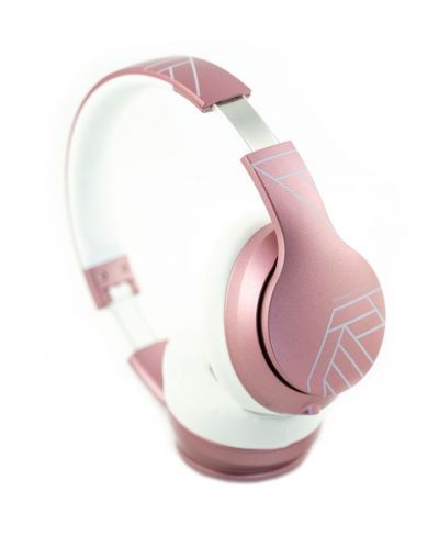 Bežične slušalice PowerLocus - P6, ružičaste - 3