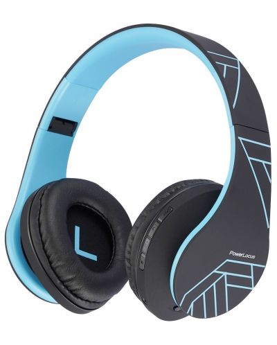 Bežične slušalice PowerLocus - P2, crno/plave - 1