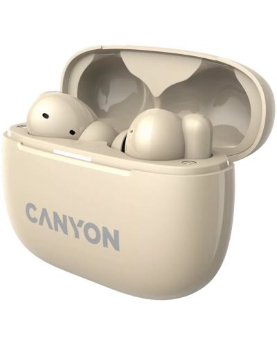 Bežične slušalice Canyon - CNS-TWS10, ANC, bež - 5