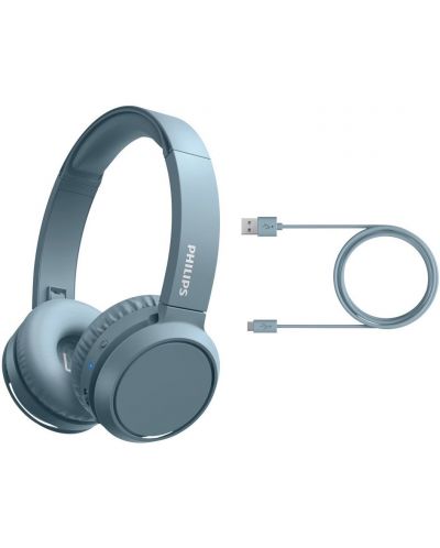 Bežične slušalice s mikrofonom Philips - TAH4205BL, plave - 3