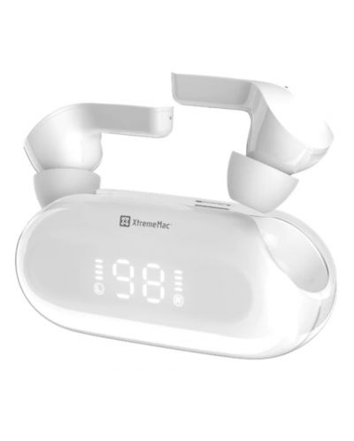 Bežične slušalice XtremeMac - X-TWIST, TWS, bijele - 2