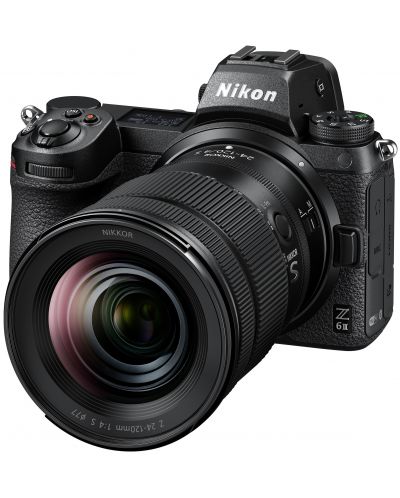 Kamera bez ogledala Nikon - Z6 II, Nikkor Z 24-120mm, f/4S, crna - 1