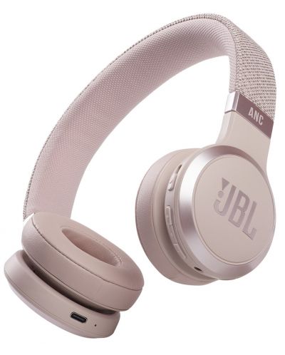 Bežične slušalice s mikrofonom JBL - Live 460NC, ANC, ružičaste - 1