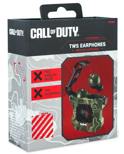 Bežične slušalice OTL Technologies - Call of Duty MWIII, TWS, Olive Camo - 8