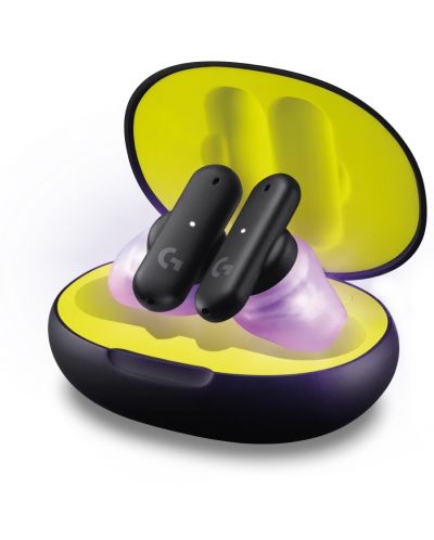 Bežične slušalice Logitech - G FITS Gaming Earbuds, TWS, crne - 1