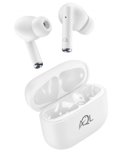 Bežične slušalice AQL - Road, TWS, bijele - 2