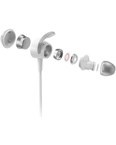 Bežične slušalice s mikrofonom Philips - TAE4205WT, bijele - 4