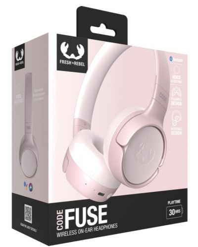 Bežične slušalice s mikrofonom Fresh N Rebel - Code Fuse, Smokey Pink - 6