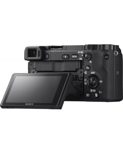 Fotoaparat bez zrcala Sony - A6400, E PZ 16-50mm OSS, Black - 7