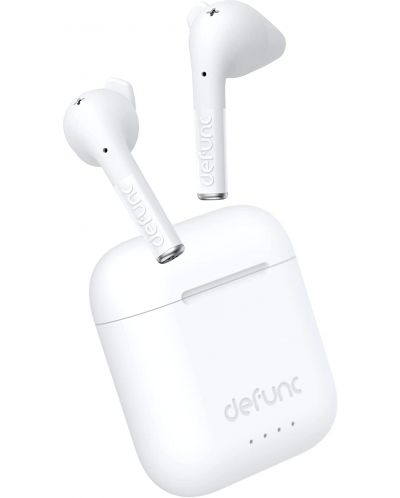 Bežične slušalice Defunc - TRUE TALK, TWS, bijele - 1