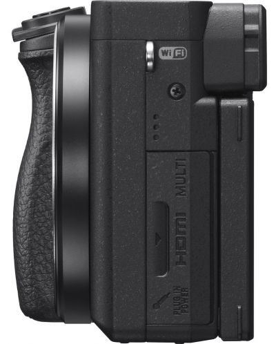 Fotoaparat bez zrcala Sony - A6400, E PZ 16-50mm OSS, Black - 4