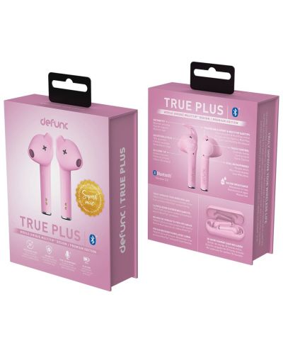 Bežične slušalice Defunc - TRUE PLUS, TWS, ružičaste - 7