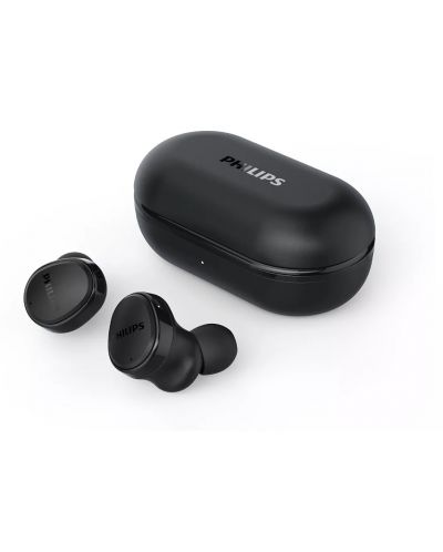 Bežične slušalice Philips - TAT4556BK/00, TWS, ANC, crne - 1