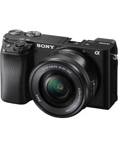Kamera bez ogledala Sony - Alpha A6100, 16-50mm, f/3.5-5.6 OSS - 1