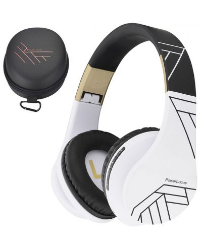 Bežične slušalice PowerLocus - P2, crno/bijele - 5