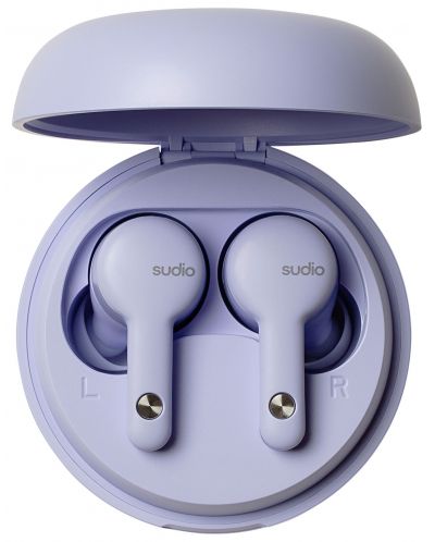Bežične slušalice Sudio - A2, TWS, ANC, ljubičaste - 5