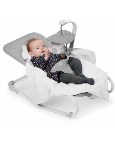 Ležaljka za bebe KinderKraft - Felio 2, Gray - 4