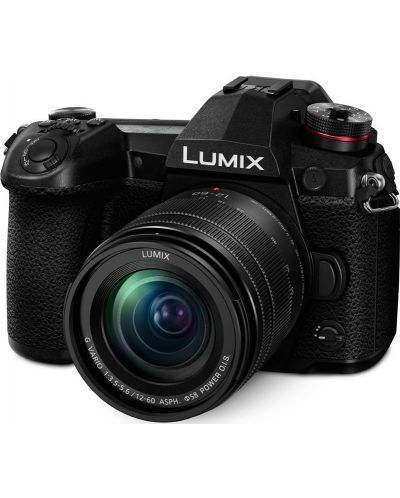 Kamera bez ogledala Panasonic - Lumix G9, G Vario 12-60mm, Black - 1