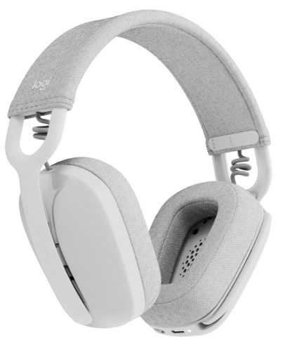 Bežične slušalice s mikrofonom Logitech - Zone Vibe 100, bijelo/sive - 2