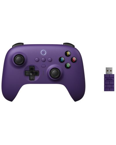 Bežični kontroler 8BitDo - Ultimate 2.4G, Hall Effect Edition, Purple (PC) - 3