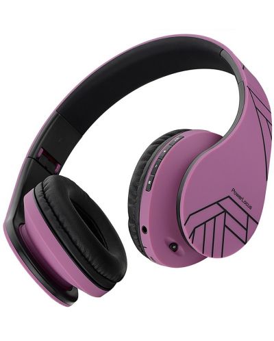 Bežične slušalice PowerLocus - P2, crno/ljubičaste - 2
