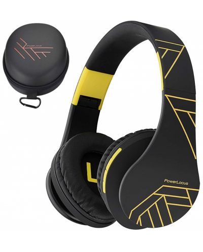 Bežične slušalice PowerLocus - P2, crno/žute - 5