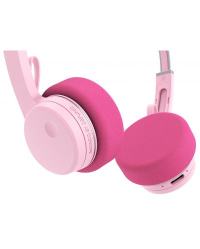 Bežične slušalice s mikrofonom Defunc - Mondo Freestyle, ružičaste - 3