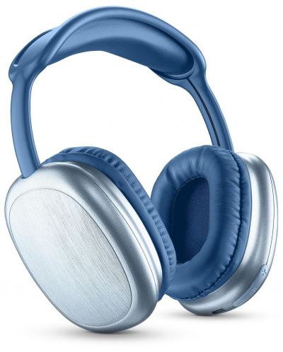 Bežične slušalice s mikrofonom Cellularline - MS Maxi 2, plave - 1