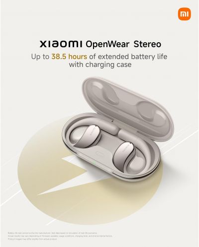 Bežične slušalice Xiaomi - OpenWear Stereo, TWS, Sandstone Beige - 8