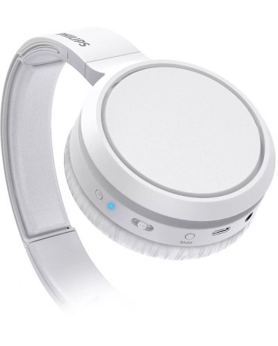 Bežične Slušalice s mikrofonom Philips - TAH5205WT, bijele - 7
