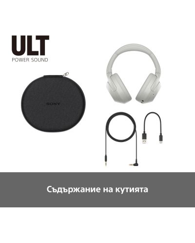 Bežične slušalice Sony - WH ULT Wear, ANC, bijele - 11