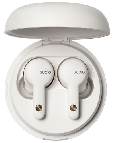 Bežične slušalice Sudio - A2, TWS, ANC, bijele - 5