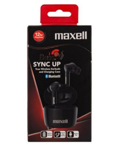 Bežične slušalice s mikrofonom Maxell - B13, TWS, crne - 3