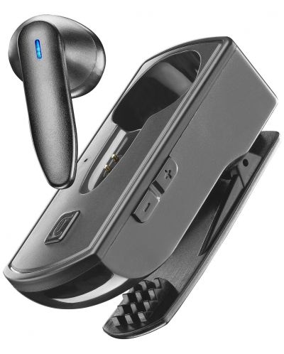 Bežična slušalica s mikrofonom Cellularline - Clip Pro, crna - 1