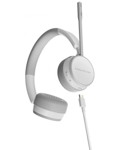 Bežične slušalice s mikrofonom Energy Sistem - Office 6, bijelo/sive - 4