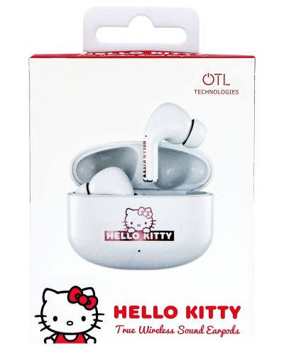 Bežične slušalice OTL Technologies - Core Hello Kitty, TWS, bjiele - 6