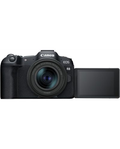 Kamera bez ogledala Canon - EOS R8, RF 24-50mm, f/4.5-6.3 IS STM - 2