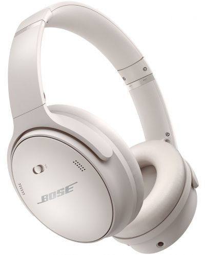Bežične slušalice s mikrofonom Bose - QuietComfort 45, ANC, bijele - 2