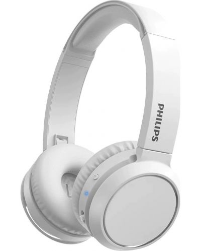 Bežične slušalice s mikrofonom Philips - TAH4205WT, bijele - 1
