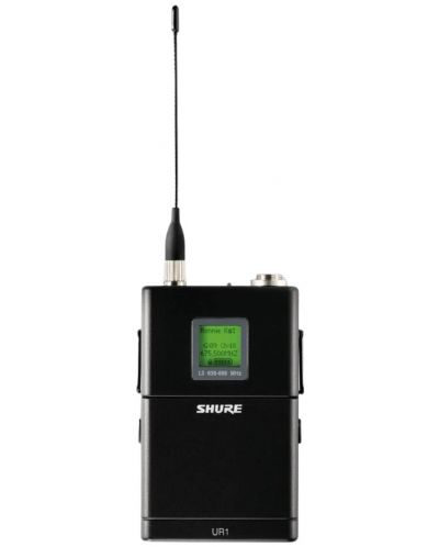 Bežični odašiljač Shure - UR1-J5E, crni - 1