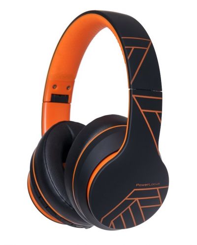 Bežične slušalice PowerLocus - P6, narančaste - 1