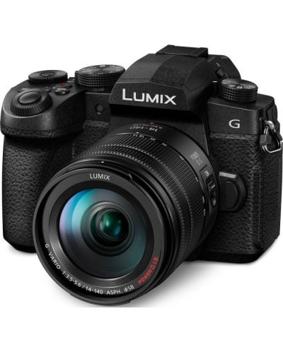 Kamera bez ogledala Panasonic - Lumix DC-G90, 14-140mm, Black - 1