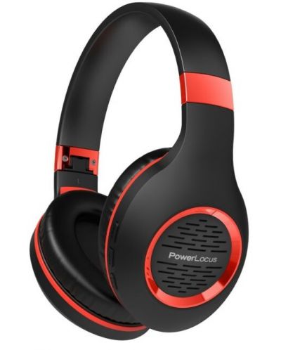 Bežične slušalice PowerLocus - P4 Plus, crveno/crne - 2