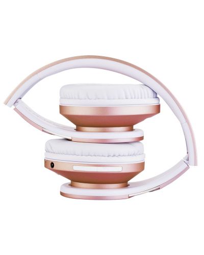 Bežične slušalice s mikrofonom PowerLocus - EDGE, ružičaste - 5