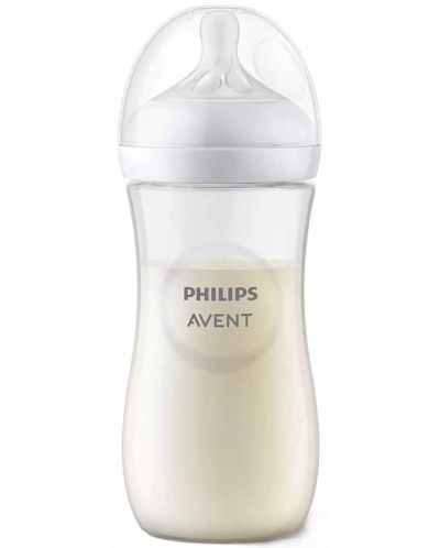 Bočica za bebe Philips Avent - Natural Response 3.0, sa sisačem 3m+, 330 ml - 3