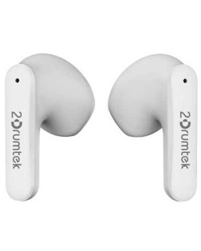 Bežične slušalice A4tech - B20 2Drumtek, TWS, bijele - 2
