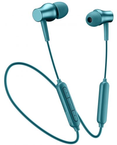 Bežične slušalice s mikrofonom Cellularline - Savage, zelene - 1