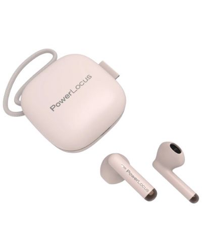Bežične slušalice PowerLocus - PLX1, TWS, ružičaste - 2