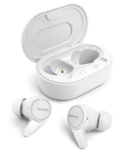 Bežične slušalice Philips - TAT1207WT/00, TWS, bijele - 2
